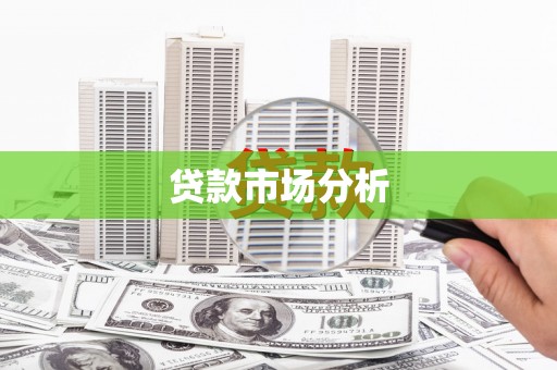 鹿谷贷款市场分析