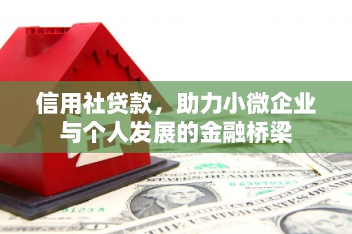 鹿谷信用社贷款，助力小微企业与个人发展的金融桥梁