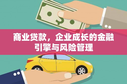 鹿谷商业贷款，企业成长的金融引擎与风险管理