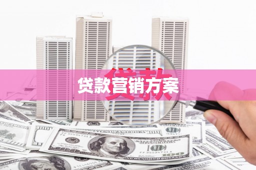 鹿谷贷款营销方案
