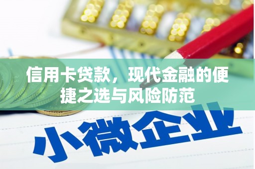 鹿谷信用卡贷款，现代金融的便捷之选与风险防范