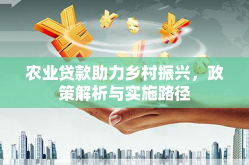 鹿谷农业贷款助力乡村振兴，政策解析与实施路径