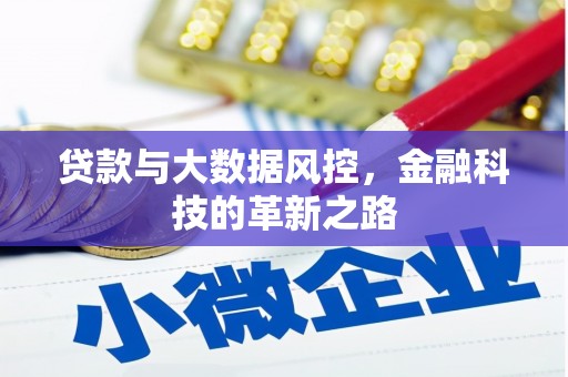 鹿谷贷款与大数据风控，金融科技的革新之路