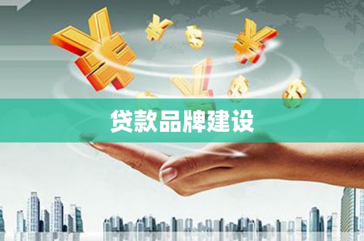 鹿谷贷款品牌建设