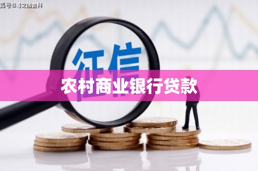 鹿谷农村商业银行贷款