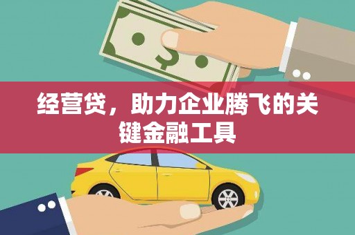 鹿谷经营贷，助力企业腾飞的关键金融工具