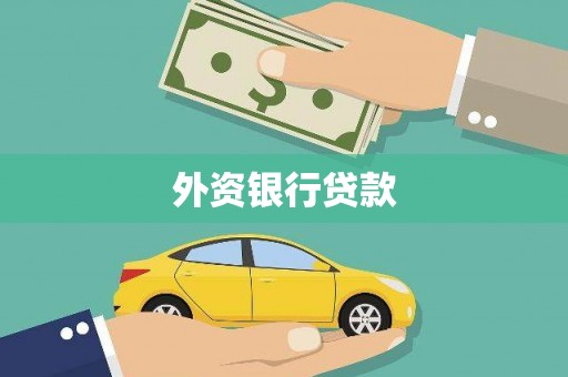 鹿谷外资银行贷款