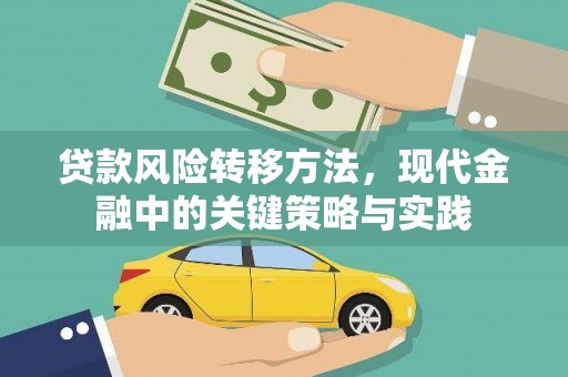 鹿谷贷款风险转移方法，现代金融中的关键策略与实践