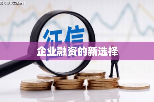 鹿谷企业融资的新选择