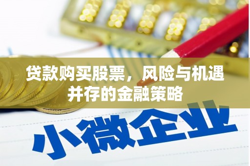 鹿谷贷款购买股票，风险与机遇并存的金融策略