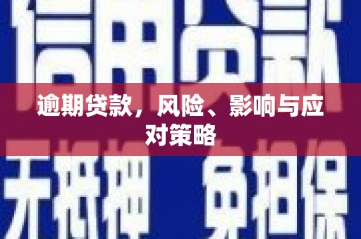 鹿谷逾期贷款，风险、影响与应对策略