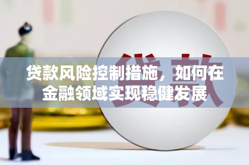 鹿谷贷款风险控制措施，如何在金融领域实现稳健发展