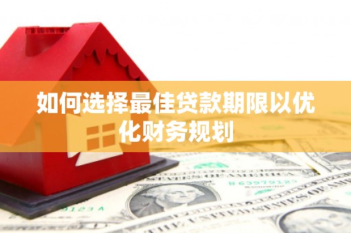 鹿谷如何选择最佳贷款期限以优化财务规划