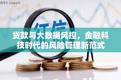 鹿谷贷款与大数据风控，金融科技时代的风险管理新范式