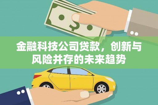 鹿谷金融科技公司贷款，创新与风险并存的未来趋势