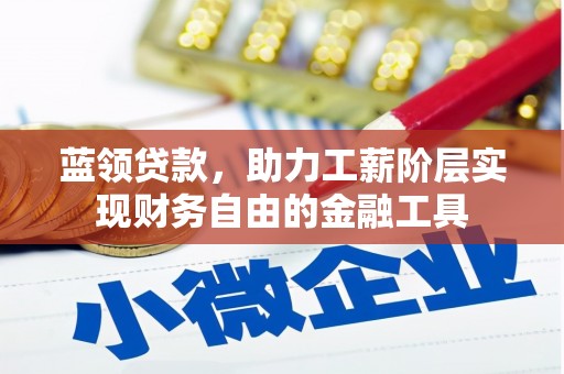鹿谷蓝领贷款，助力工薪阶层实现财务自由的金融工具
