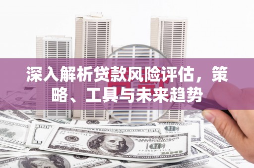 鹿谷深入解析贷款风险评估，策略、工具与未来趋势