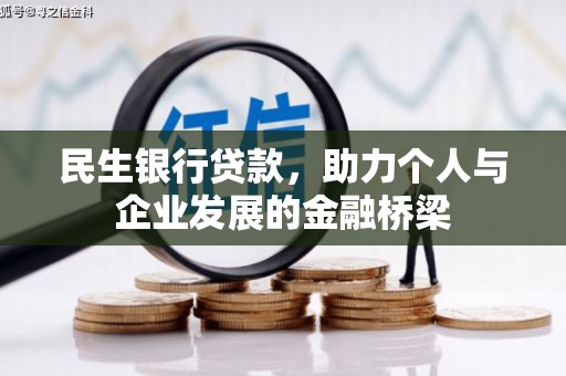 鹿谷民生银行贷款，助力个人与企业发展的金融桥梁