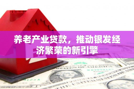 鹿谷养老产业贷款，推动银发经济繁荣的新引擎