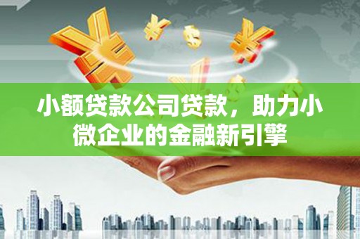 鹿谷小额贷款公司贷款，助力小微企业的金融新引擎
