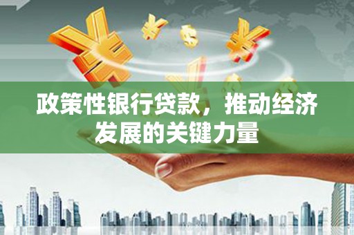 鹿谷政策性银行贷款，推动经济发展的关键力量
