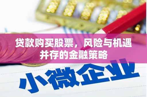 鹿谷贷款购买股票，风险与机遇并存的金融策略