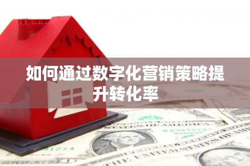 鹿谷如何通过数字化营销策略提升转化率