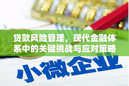 鹿谷贷款风险管理，现代金融体系中的关键挑战与应对策略