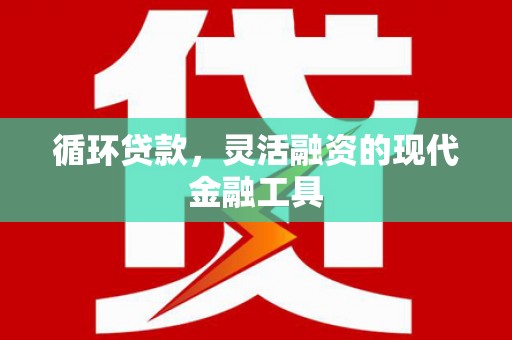 鹿谷循环贷款，灵活融资的现代金融工具