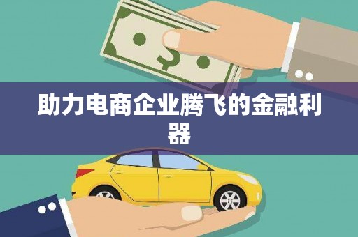 鹿谷助力电商企业腾飞的金融利器