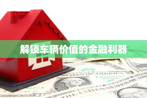 鹿谷解锁车辆价值的金融利器